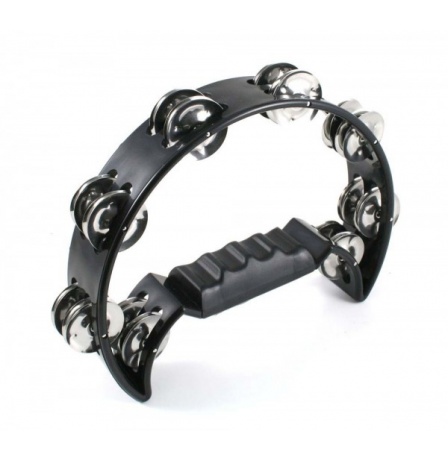 gewa_half_moon_tambourine_black